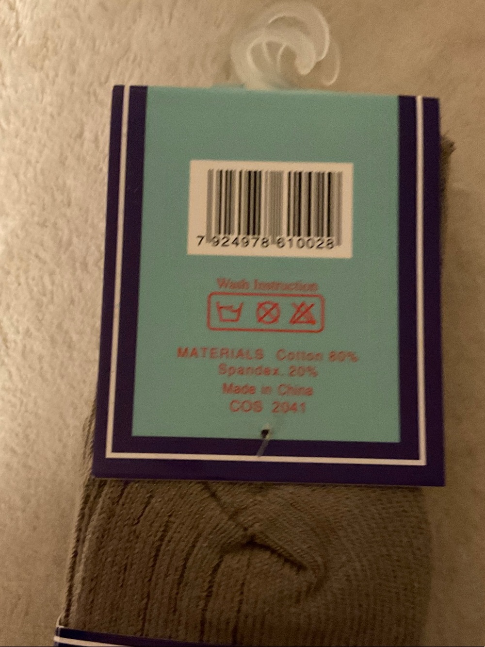 Kids Ribbed School Socks - Gray - Picture 4 of 5